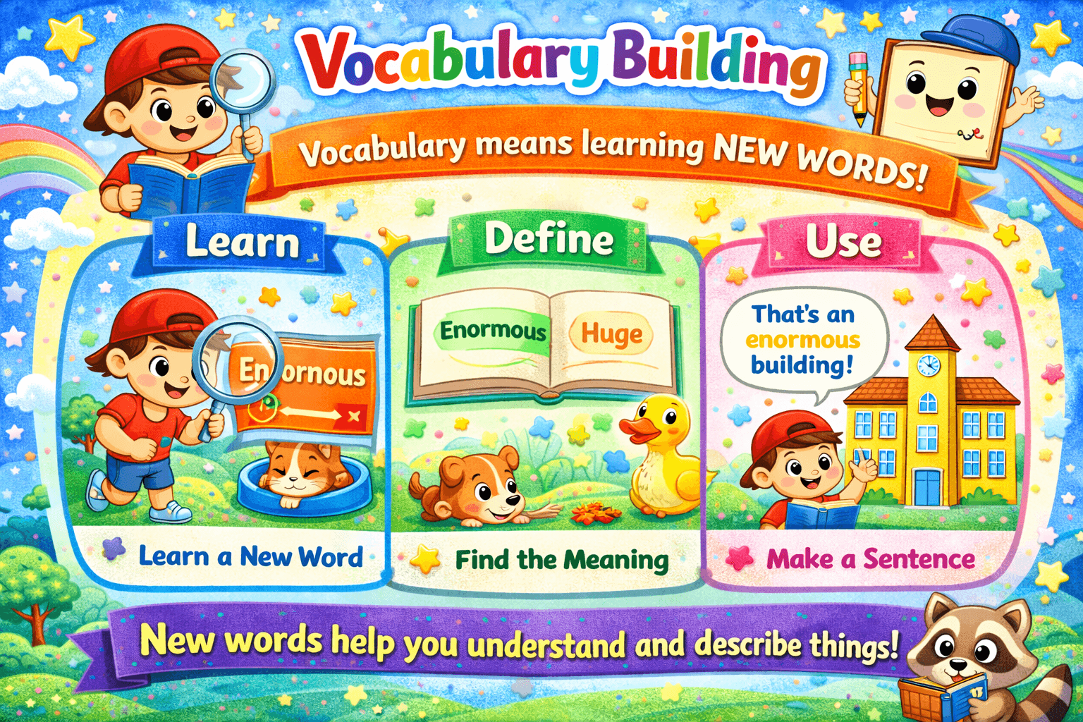 Vocabulary Building for Kids: Fun Ways to Learn New Words