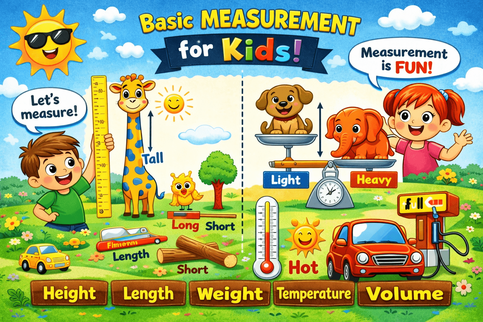 Basic Measurement: Learning to Measure the World